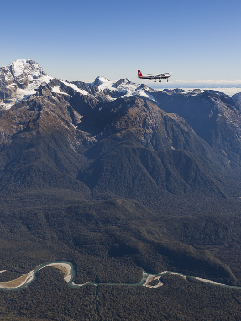 Milford Sound Scenic Flight Overflight 3