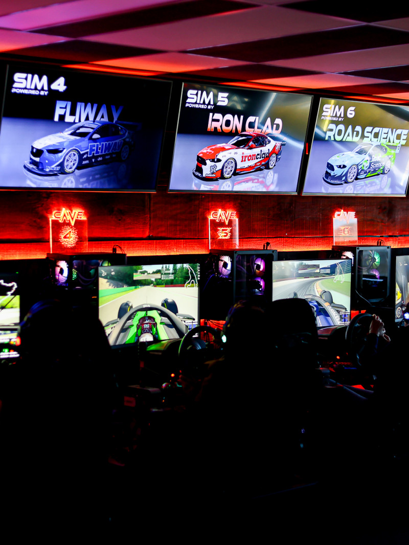 The Cave VR & Sim Racing Studio 3