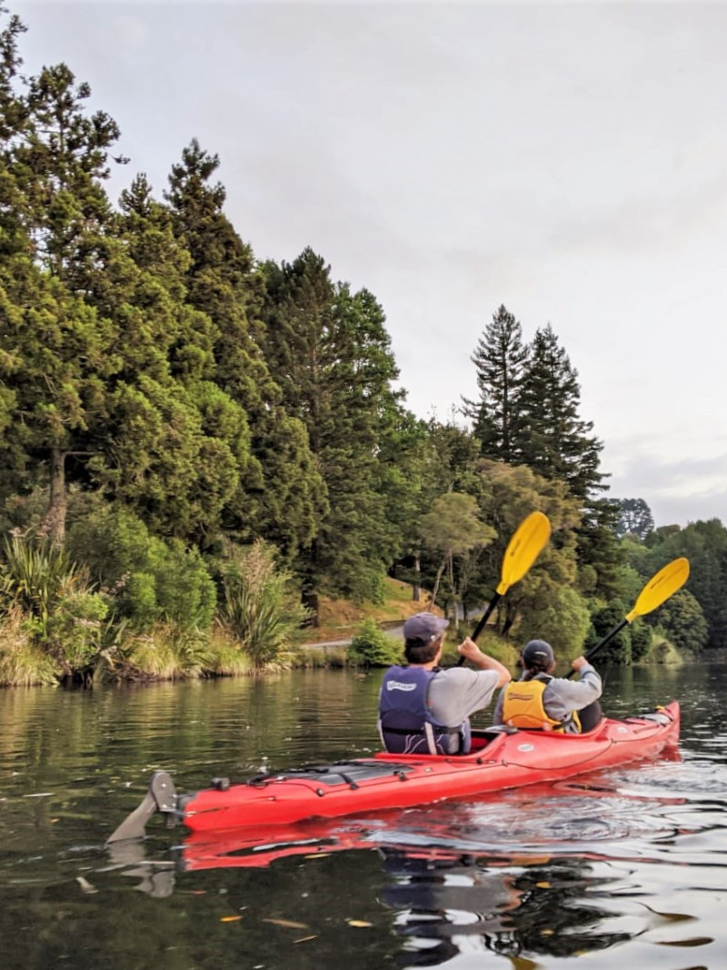 Waimarino Evening Glowworm Kayak Tour Tauranga 3